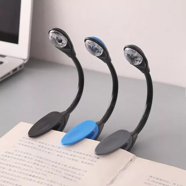 Fine Convenient Portable Travel Book Reading Light Lamp Mini LED Clip Booklight