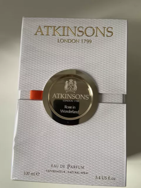 Atkinson's, Rose In Wonderland 100ml, EDP UVP £195 ***VERSIEGELT***