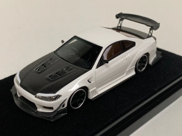 Error 404 1/64 Nissan Silvia S15 white 【公式通販】
