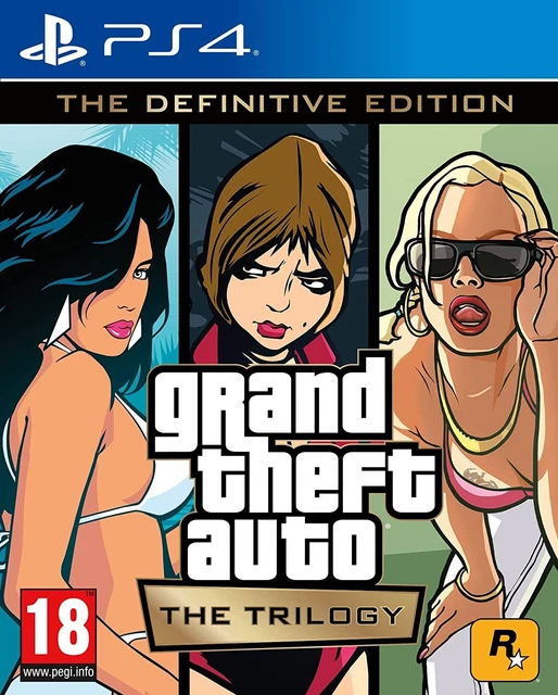 Ps4 Ps5 Gta Grand Theft Auto The Trilogy The Definitive Edition Eu Playstation 4