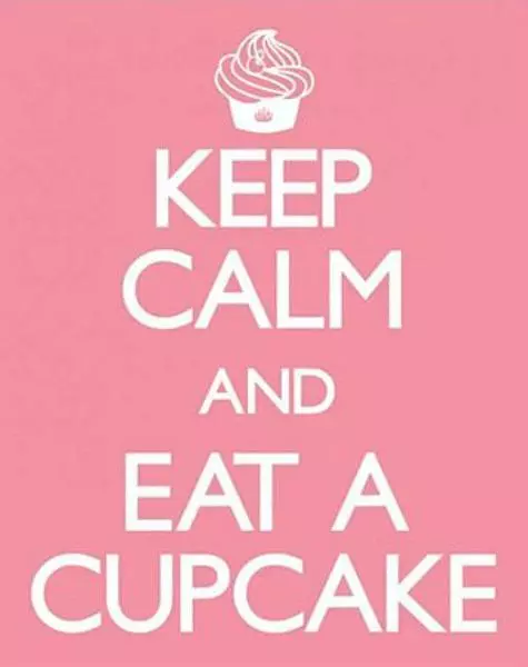 Keep Calm And Eat A Cupcake - Mini Poster 40cm x 50cm new and sealed