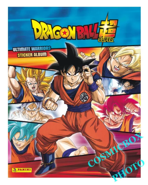 DRAGON BALL Z Super Ultimate Warrior album sticker carte PANINI vide poster NEUF