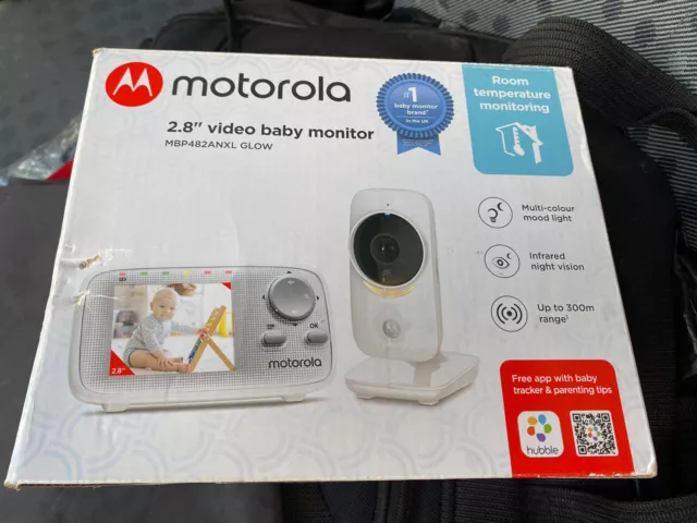 Motorola MBP 482 ANXL Glow Video 2.8" Baby Monitor Infrared  NEW IN BOX