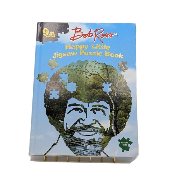 Bob Ross Happy Little Jigsaw Puzzle Book by Editors of Thunder Bay Press