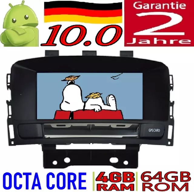 8" Hd Android 10.0 Opel Astra J 2010-2012 Auto Radio Dvd Gps Usb Car Wifi 4Gb