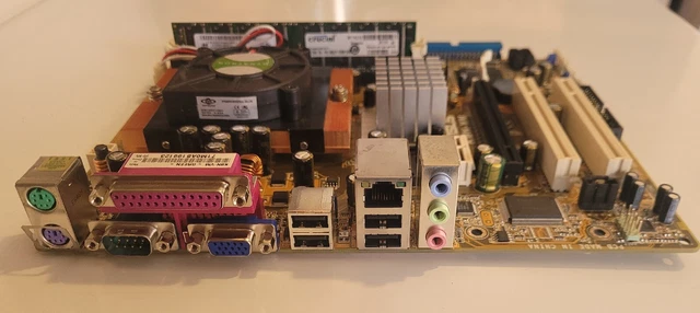 NEW MEGATOUCH ION AURORA ELITE EDGE ASUS K8N-VM MOTHERBOARD W 512mb RAM NOS GOOD NEW MEGATOUCH ION AURORA ELITE EDGE ASUS K8N-VM MOTHERBOARD W 512mb RAM NOS GOOD