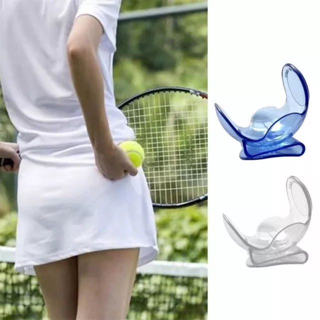 Transparent Taillen clip Tennis zubehör Tennisball halter Tennis Stand