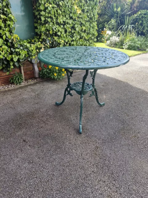 Vintage Metal Garden Table
