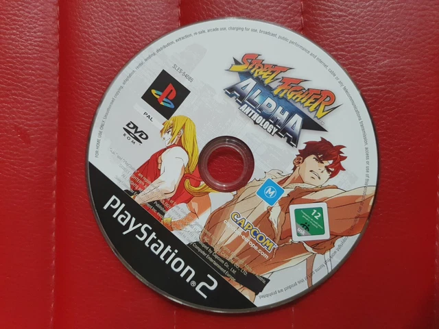 Street Fighter Alpha Anthology - Sony Playstation 2 PS2 disc only