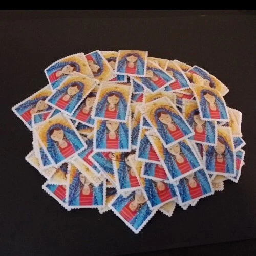 Bulk x 132 Australia 50c -Christmas 2009-Madonna & Child  Stamps Used Off Paper