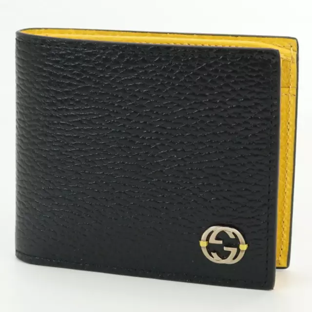 Pre-owned Gucci Bifold Wallet Gg Supreme Kingsnake (8 Card Slot) Beige