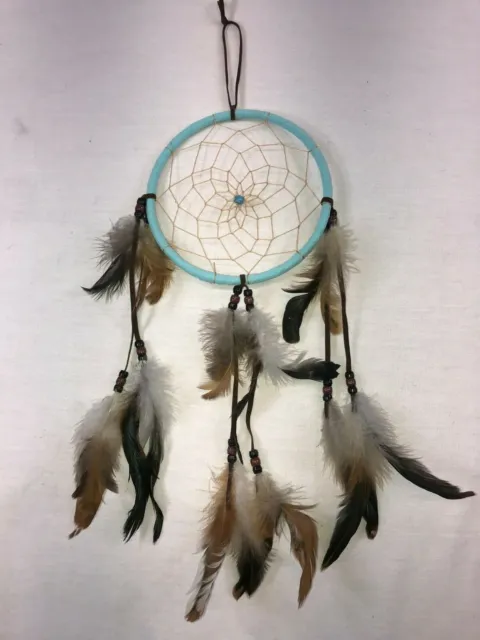 Dream Catcher Beaded Car Home Wall Hanging Bead Ornament Feathers Decoration