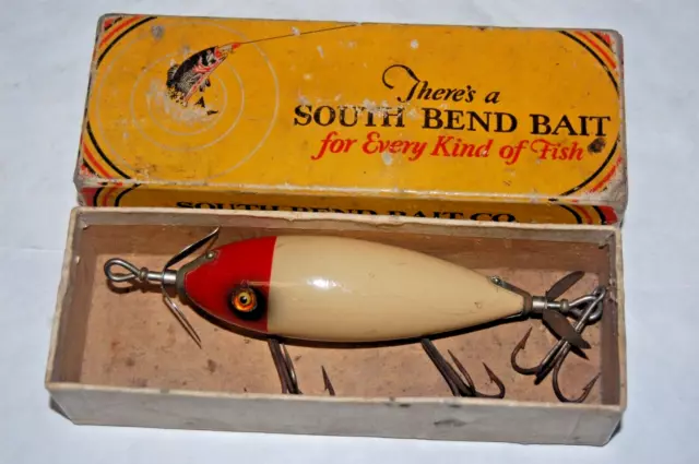 VINTAGE SOUTH BEND Surf Oreno 963 RH with Reinforced Hardware in Box  1927-1929 $99.99 - PicClick