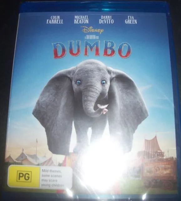 DUMBO (Live Action) (Colin Farrell) Disney (Australia Region B) Bluray – New