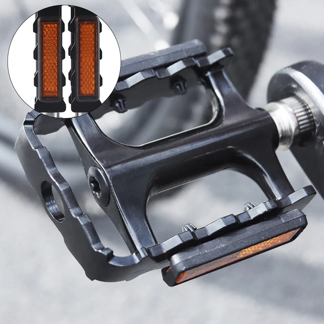 Pédales De Vélo WEST BIKING Noir - 9/16", 3 Roulements, Alliage Aluminium - Pour VTT Ou Route