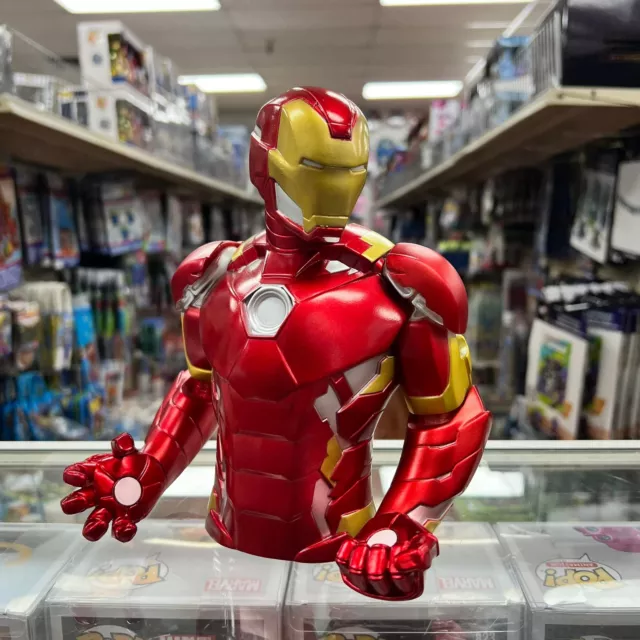 Disney Marvel Iron Man Figural Coin Bank Piggy Bank Savings