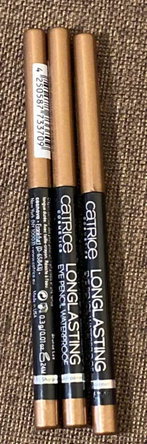 X3 Catrice Longlasting Eye Pencil Waterproof (040 Karate With Bronze Lee)