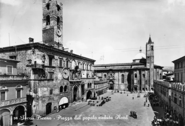 Cartolina Ascoli Piceno Veduta Nord Viagg.1955
