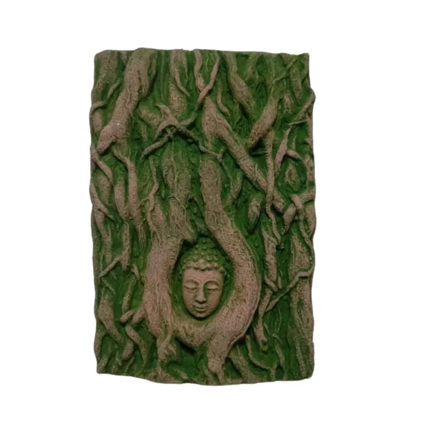 Buddha Head in Tree Ayutthaya Thai Unseen Sculpture Sandstone Souvenir Art Decor