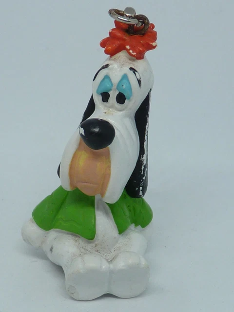 Figurine Ancienne En PVC Plastique - Tigre Drôle - Occasion - Objet De Décoration Vintage