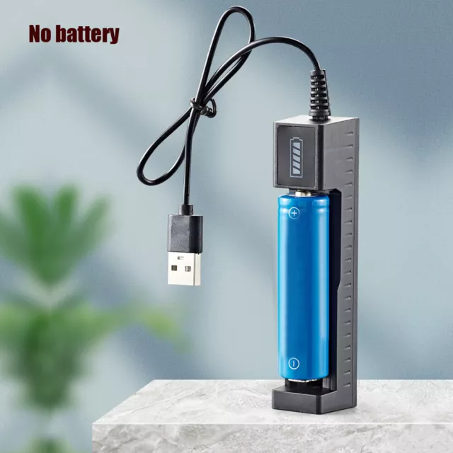 USB LCD Smart Battery Charger 3.7V For 18650 14650 Rechargeable Li-Ion Battery