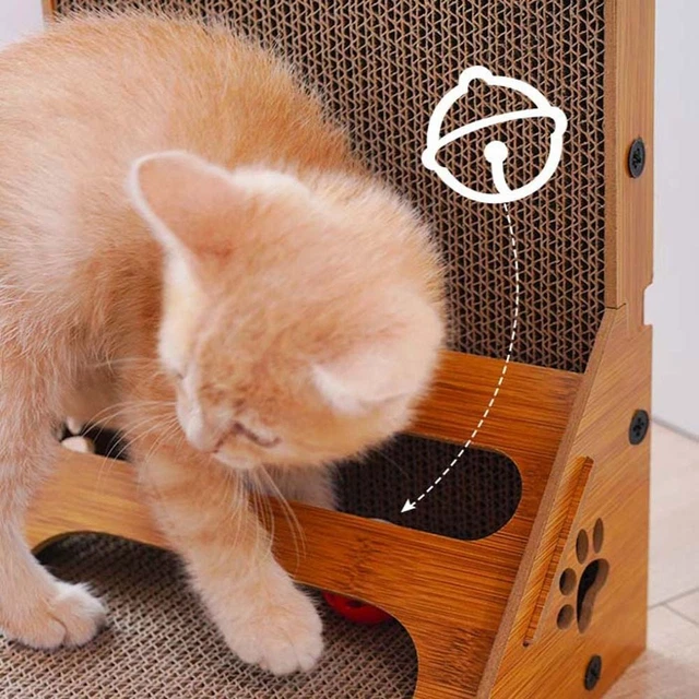 Exercising Cat Toys Cat Scratching Board Cat Bed Cat Scratcher Toy Pet Supplies 3