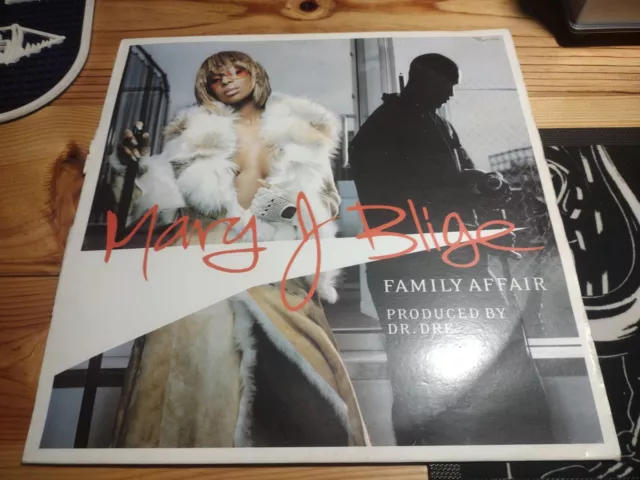 Mary J Blige - Family Affair - 12" Vinyl Record Single MCST40267 2001