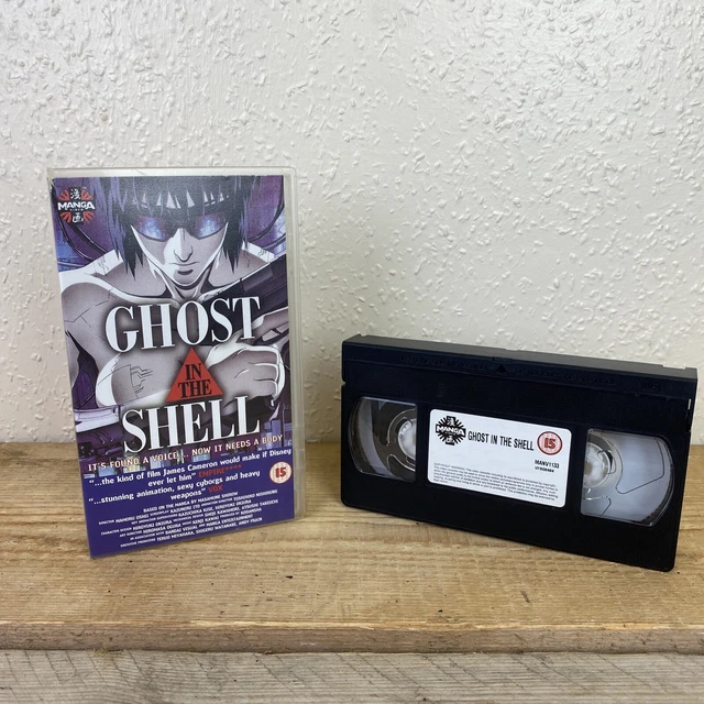 GHOST IN THE Shell (PAL, VHS, Manga Entertainment, English dub, 1995) £ - Ghost In The Shell 1995 English Dub Cast