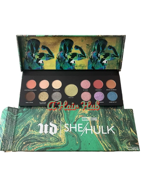UD Urban Decay X MARVEL STUDIOS' SHE-HULK EYESHADOW PALETTE Limited Edition NIB