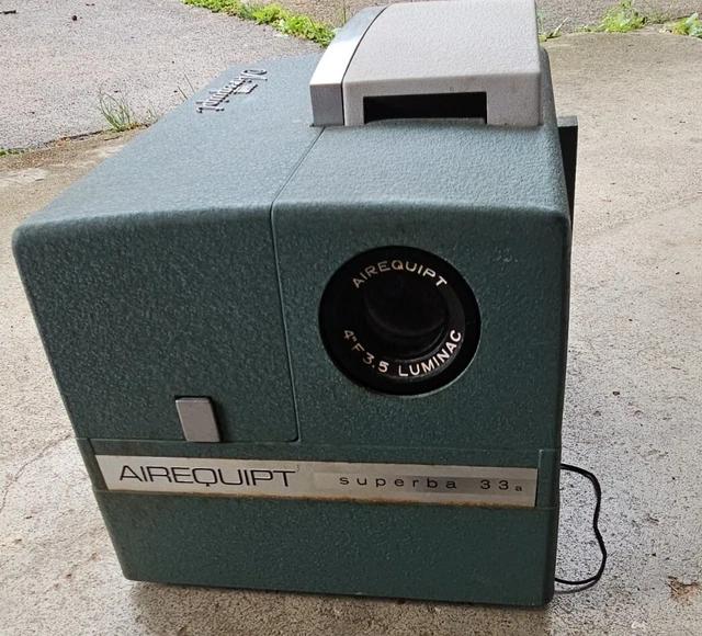 AIREQUIPT SLIDE PROJECTOR Superba 33a 8.90 PicClick