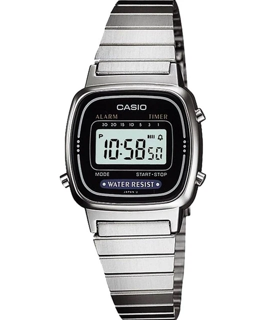 CASIO VINTAGE MOD. ICONIC MINI STEEL BLACK 1532203 EUR 58,00 - PicClick IT