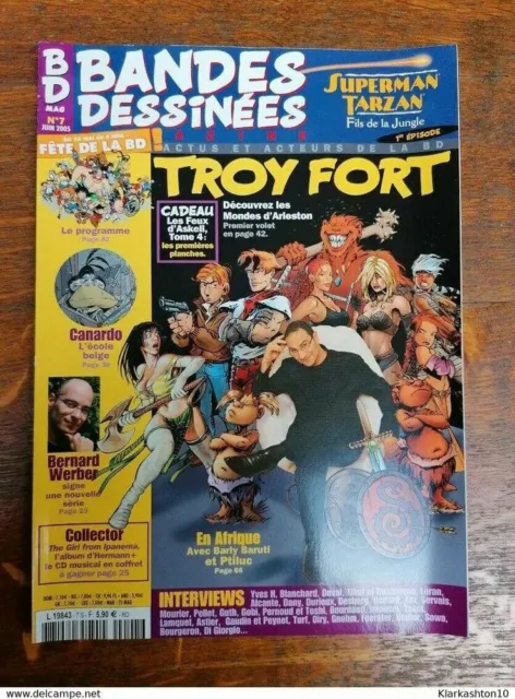 Bandes Dessinées Magazine N°7 : Troy Fort (Juin 2005)