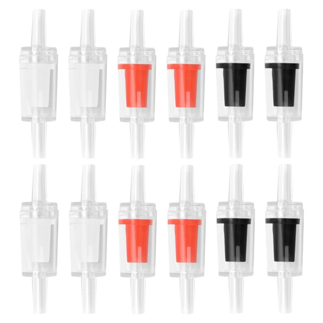 18Pcs Aquarium Air Flow Control Hebel Luft Schläuche Stecker Splitter