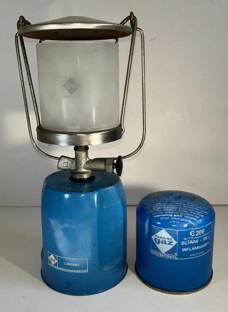 Lanterne Camping Camping Gaz Lumogaz C200 – Métal Bleue – Occasion