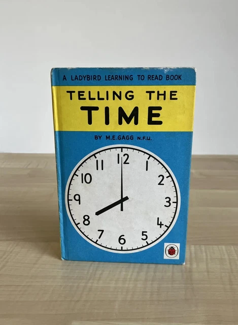 VINTAGE LADYBIRD - Telling The Time | Learning To Read Series 563 ...