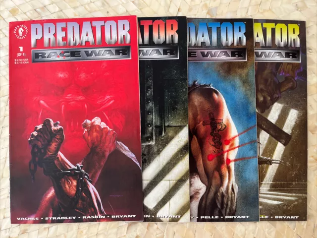 Predator: Race War #1-4 (1993) NM Dark Horse Comics