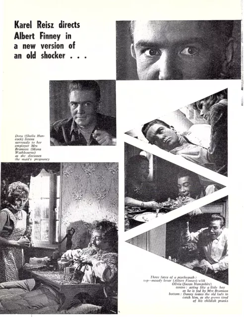 (F&F74)Film Pictures. Night Must Fall. Sheila Hancock. Albert Finney