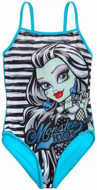 Girls swimming wear swimsuit summer beach Monster High Frozen 8/14 years