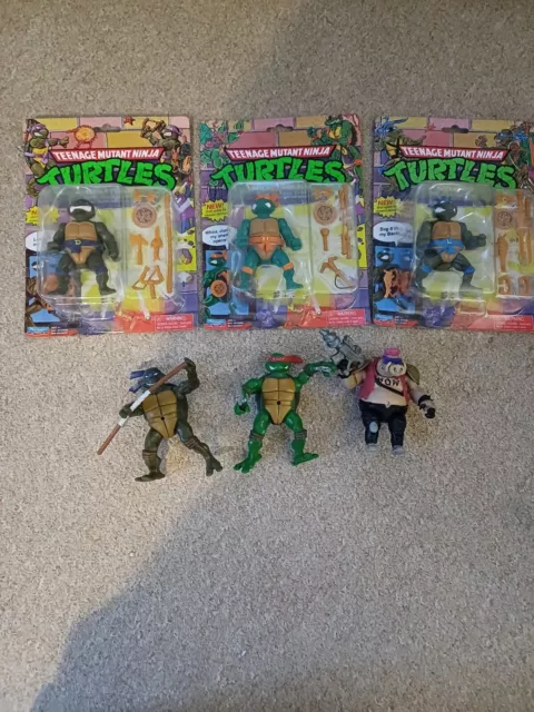 Playmates Teenage Mutant Ninja Turtles Classic Figures Sealed