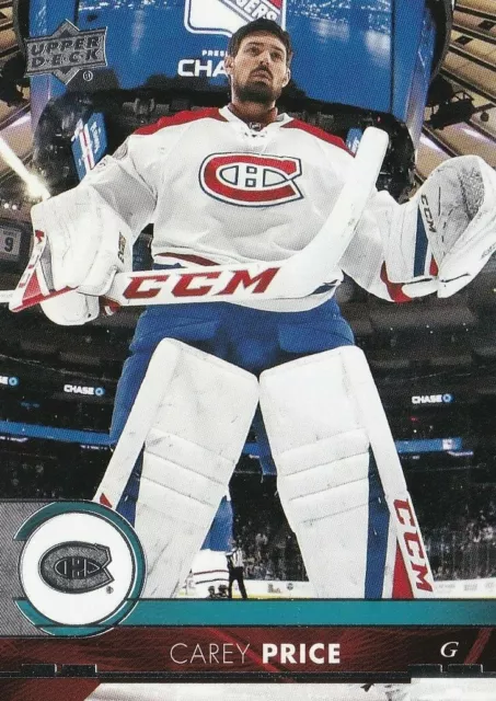 2017/18 Upper Deck Series 1 Base Carey Price #102