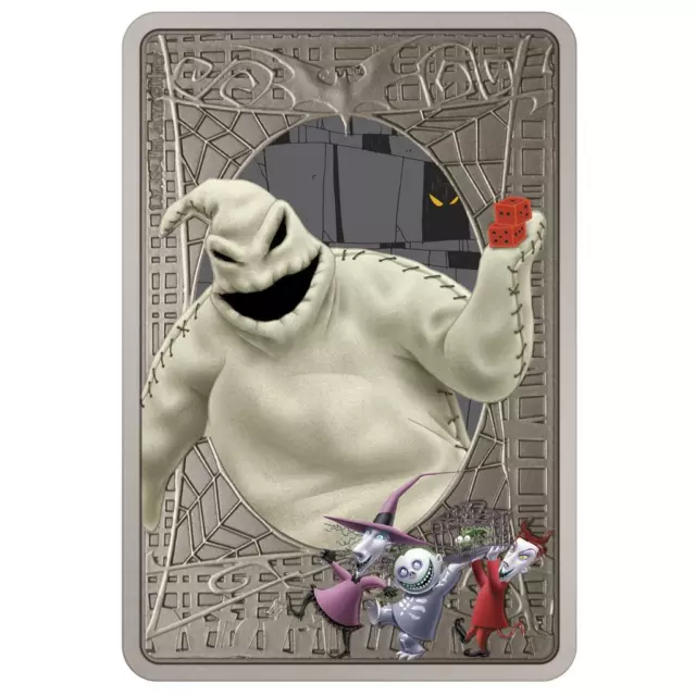 Silbermünze Oogie Boogie™ Nightmare before Christmas™ (4.) 2021 - Niue - 1 Oz AF