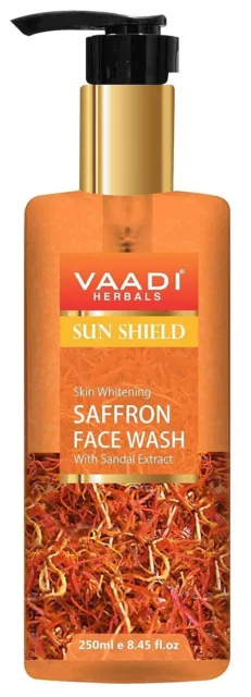 Vaadi Herbals Pvt Ltd Nettoyant pour le visage au safran blanchissant la...