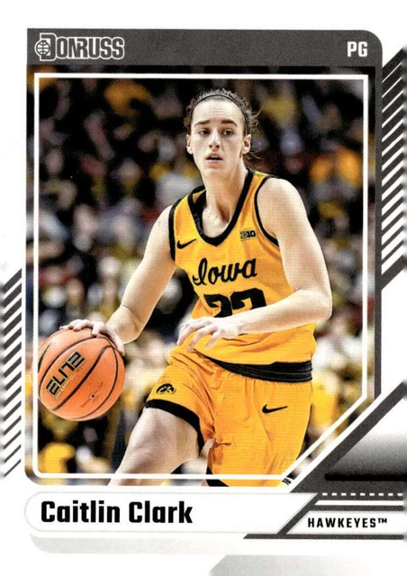 CAITLIN CLARK 2024 Panini NIL College Collection Donruss #4 Iowa Hawke