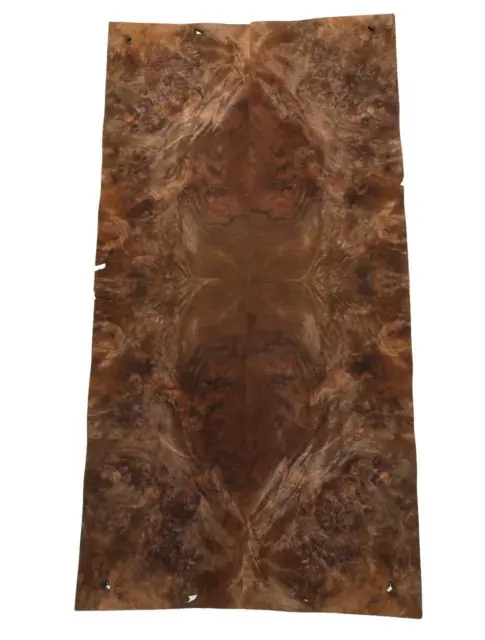 Chapa de madera de nogal máser A 35x17-18cm 24 hojas