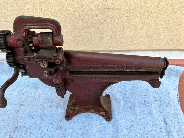 Champion Bench Top Leather Cutter Machine for Shoe Repair