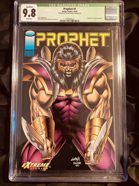 Prophet #1 CGC 9.8 NM/MT Rob Liefeld, Image 1993 -Green Label-