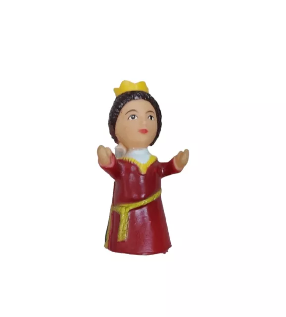 Mister Rogers Queen Sara Saturday Finger Puppet Ideal 1977 Mr. Rogers Playset
