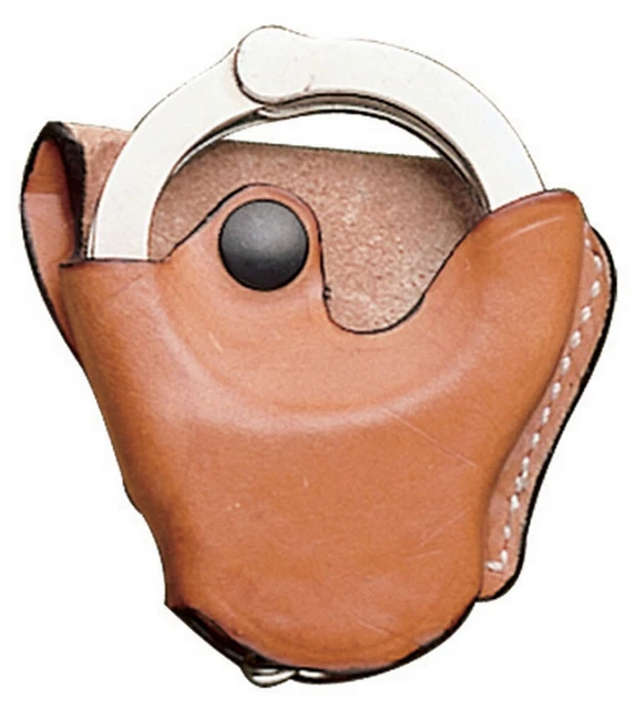 DeSantis Handcuff Case For ASP 100 Ambidextrous Tan Unlined Leather - A04TJG3Z0