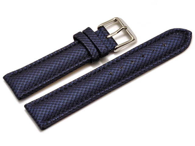 Bracelet Montre NATO Bleu En Matériau Hi-Tech - Aspect Textile - Neuf Avec Étiquettes