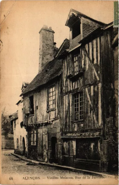 CPA ALENCON - Vieilles Maisons Rue de la Juivette (435016)